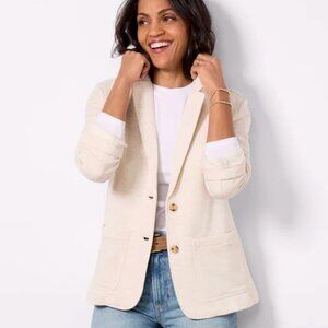 Faherty Inlet Blazer - Light Oatmeal